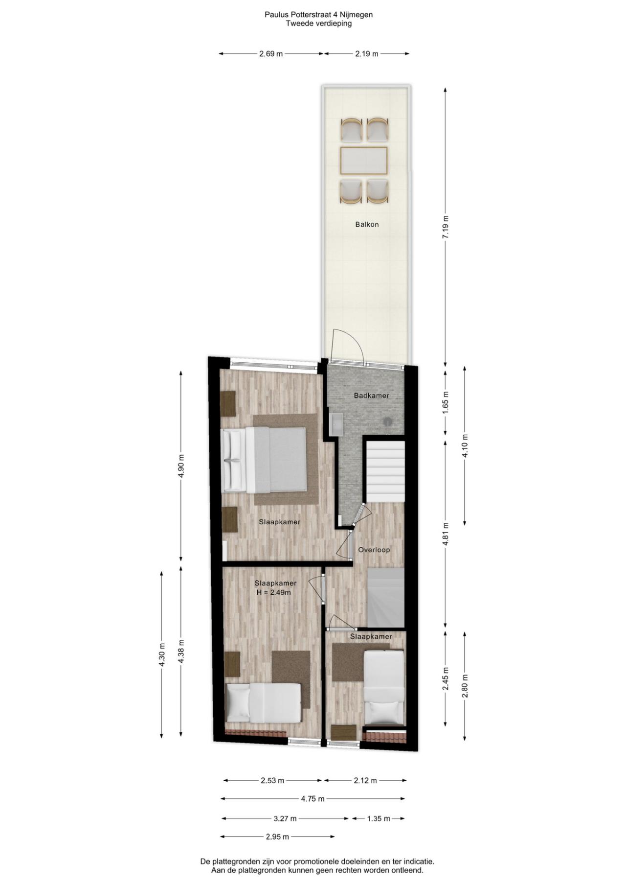 Paulus Potterstraat 4, Nijmegen (6523 CR)