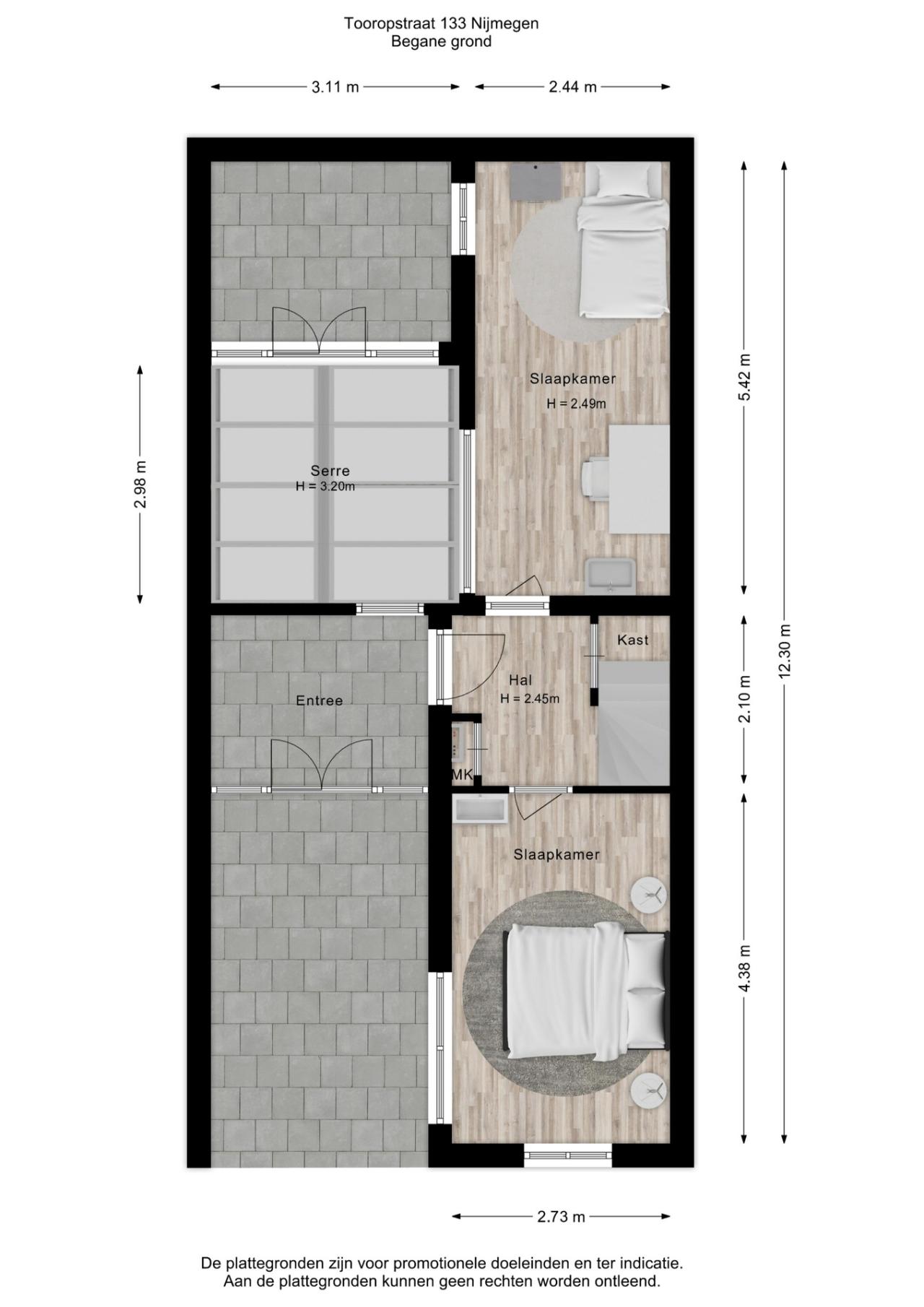 Tooropstraat 133, Nijmegen (6521 NK)