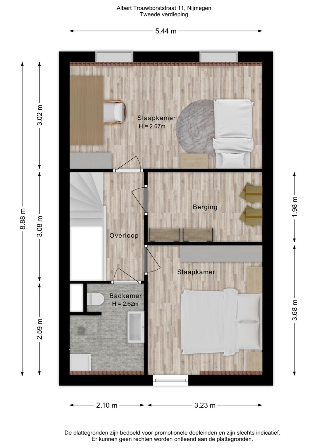 Albert Trouwborststraat 11, Nijmegen (6541 GS)
