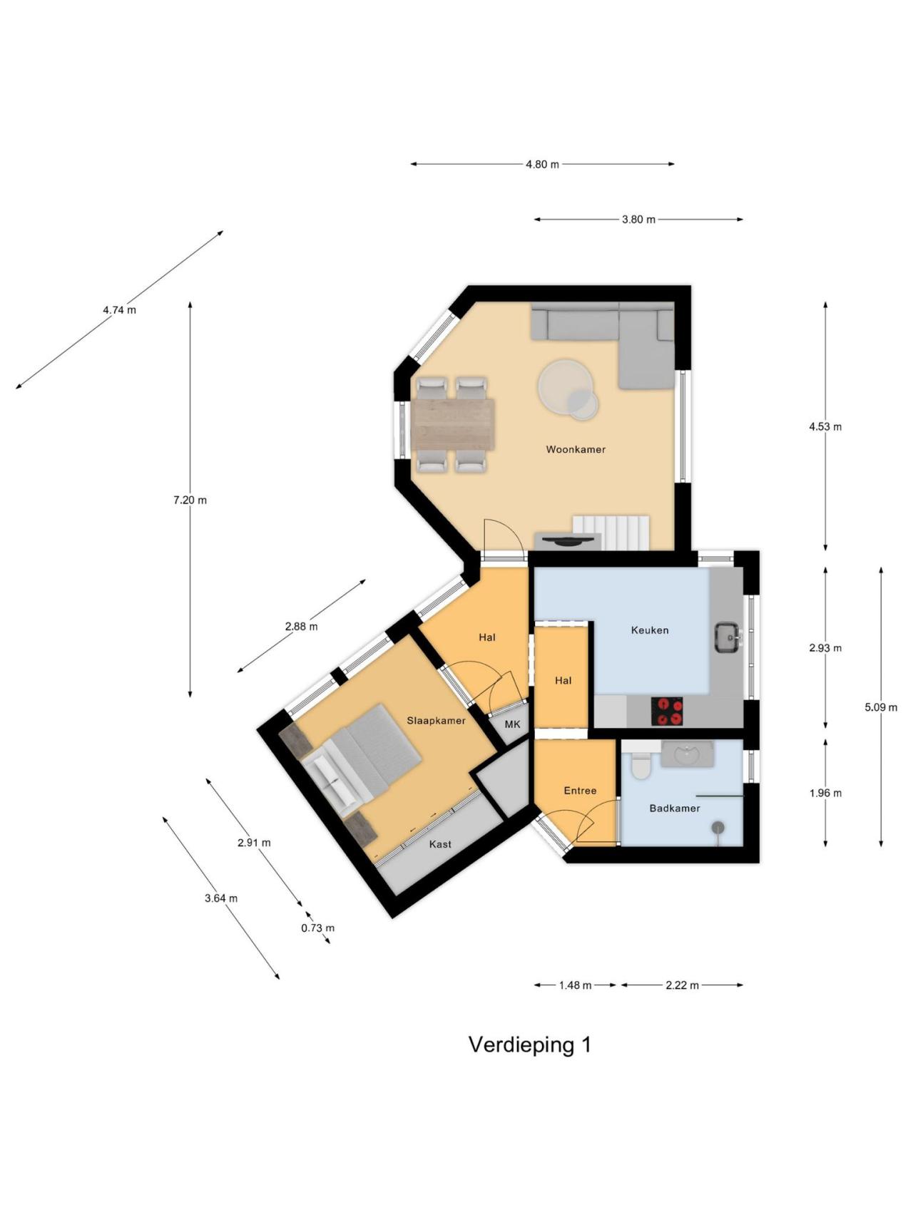 Borneostraat 1, Nijmegen (6524 LA)