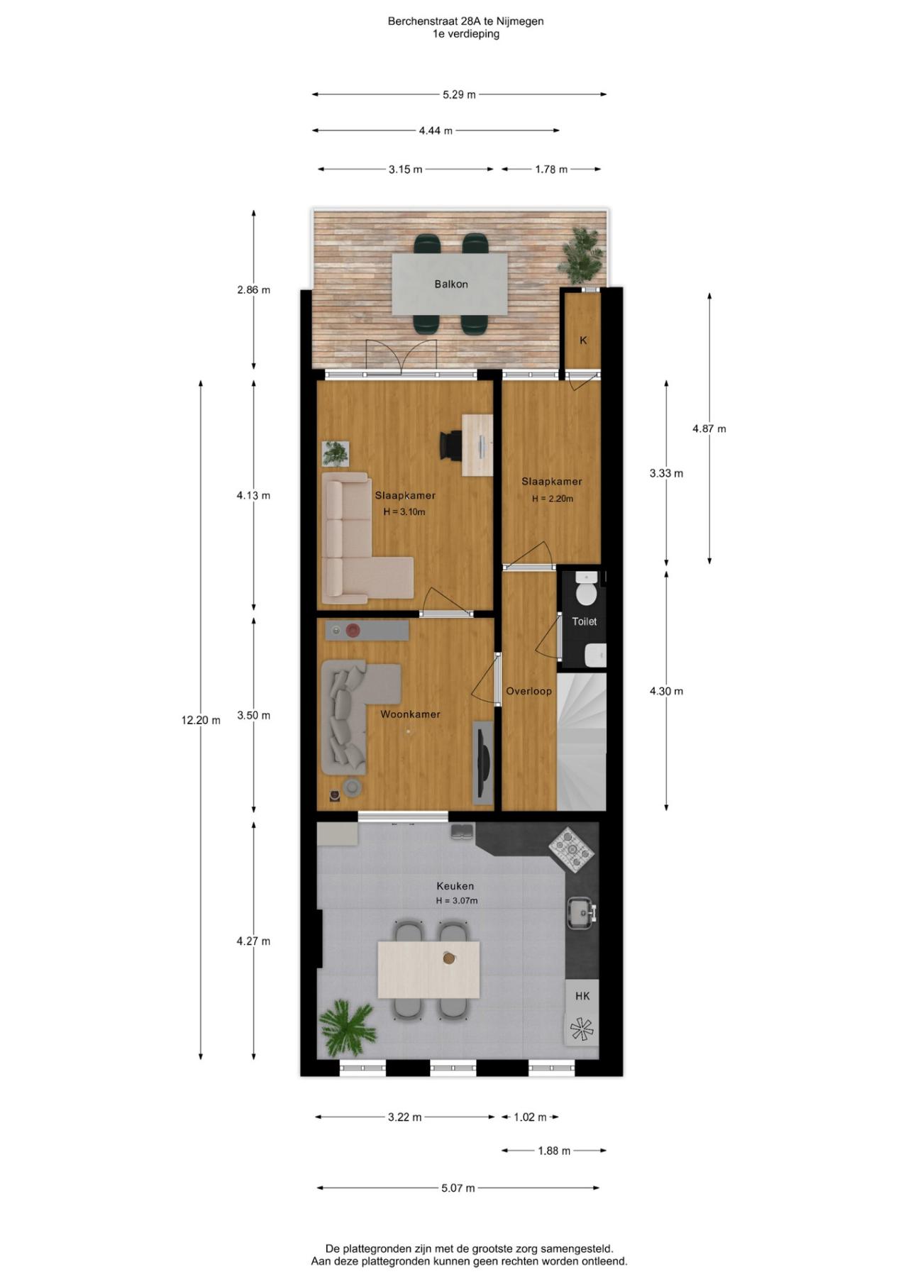 van Berchenstraat 28A, Nijmegen (6511 BD)