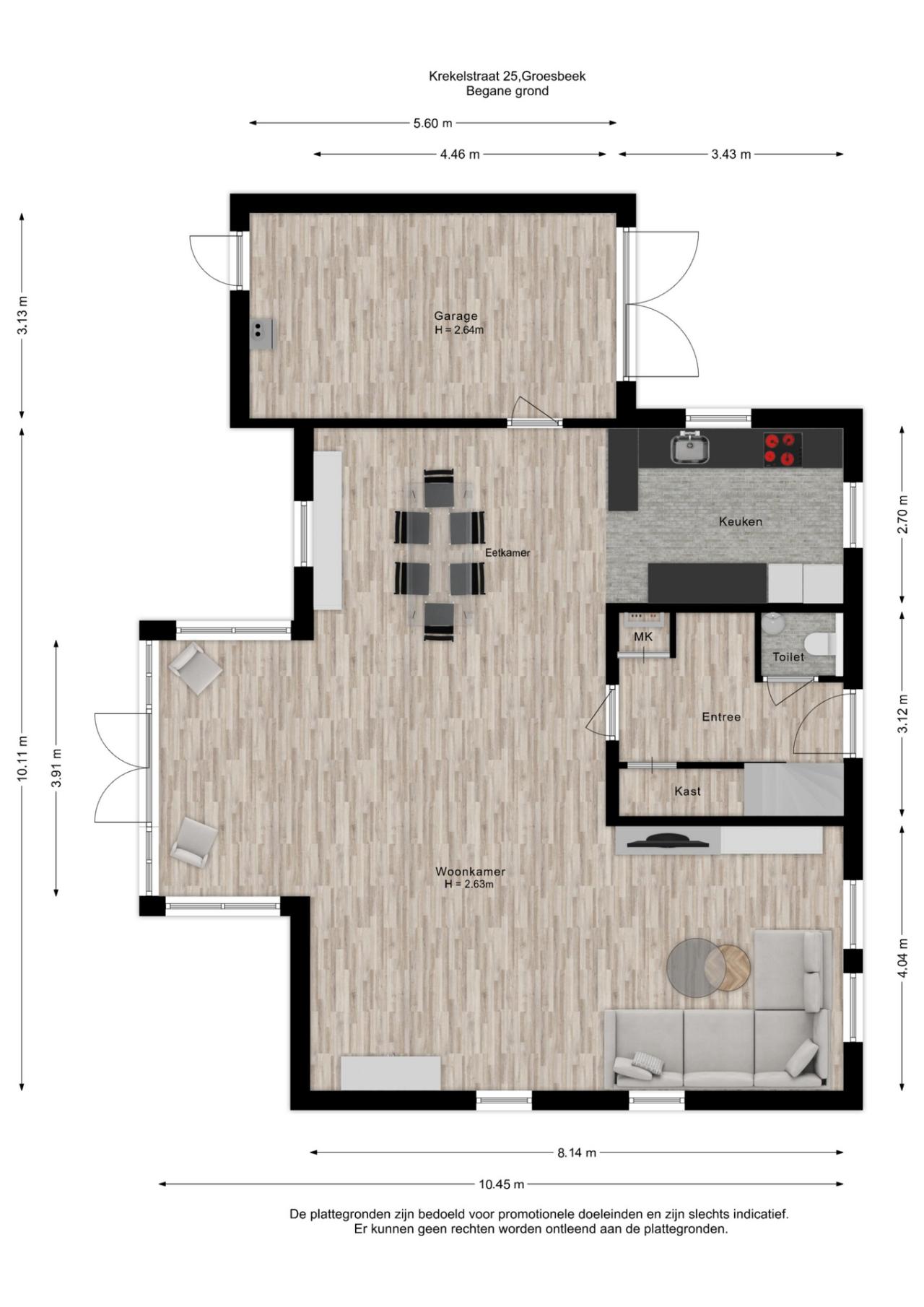 Krekelstraat 25, Groesbeek (6561 ZJ)