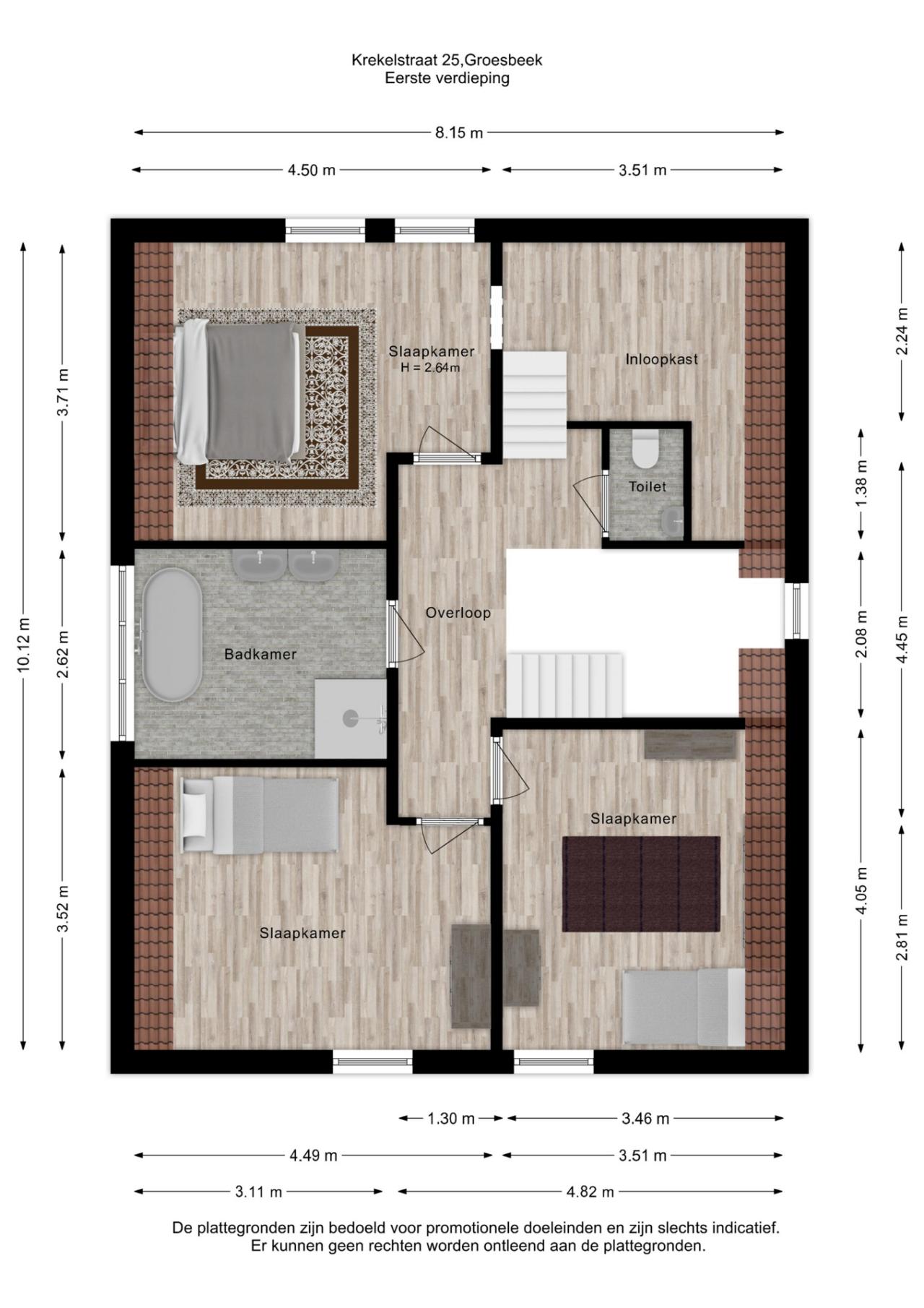 Krekelstraat 25, Groesbeek (6561 ZJ)