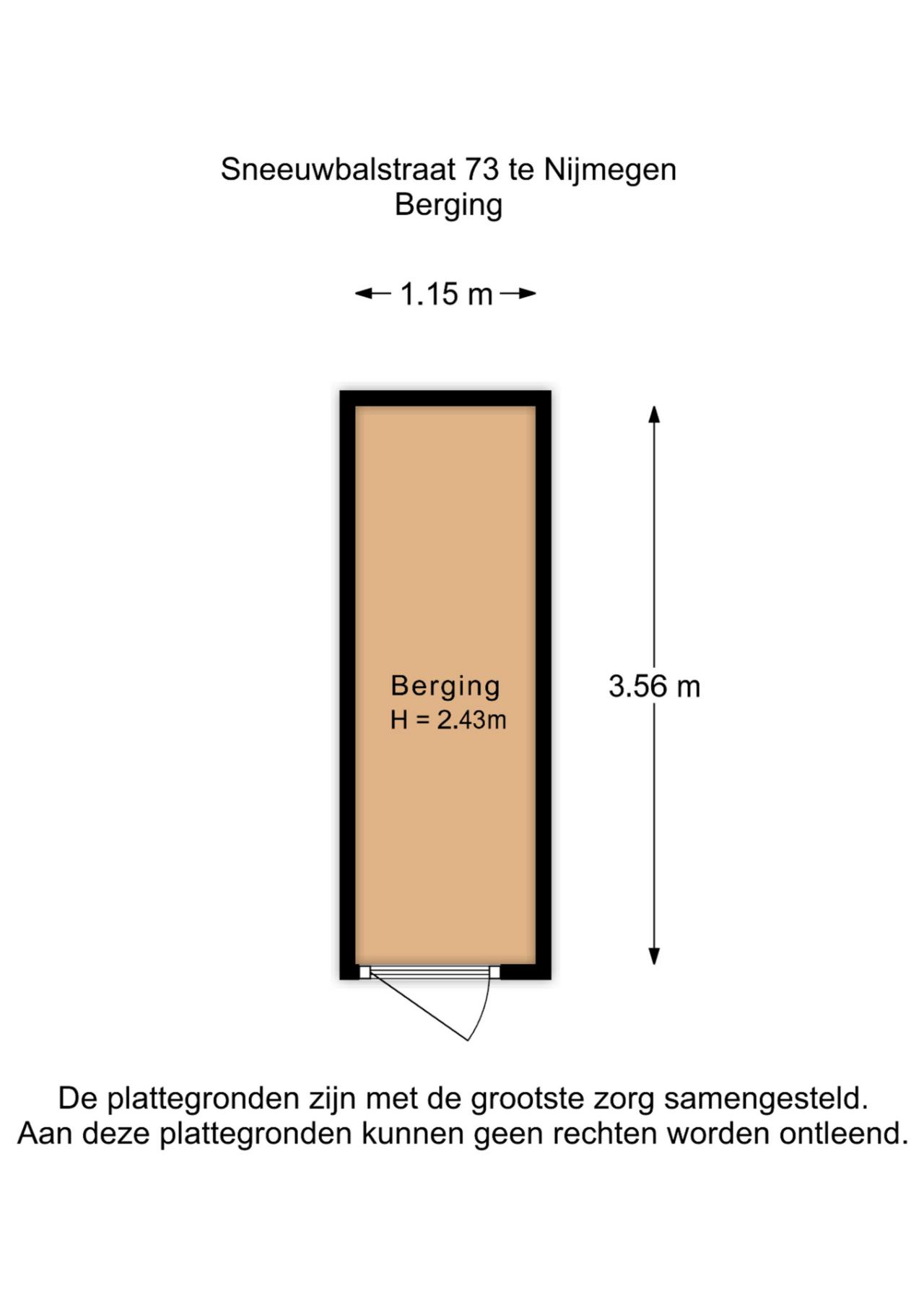 Sneeuwbalstraat 73, Nijmegen (6543 TP)