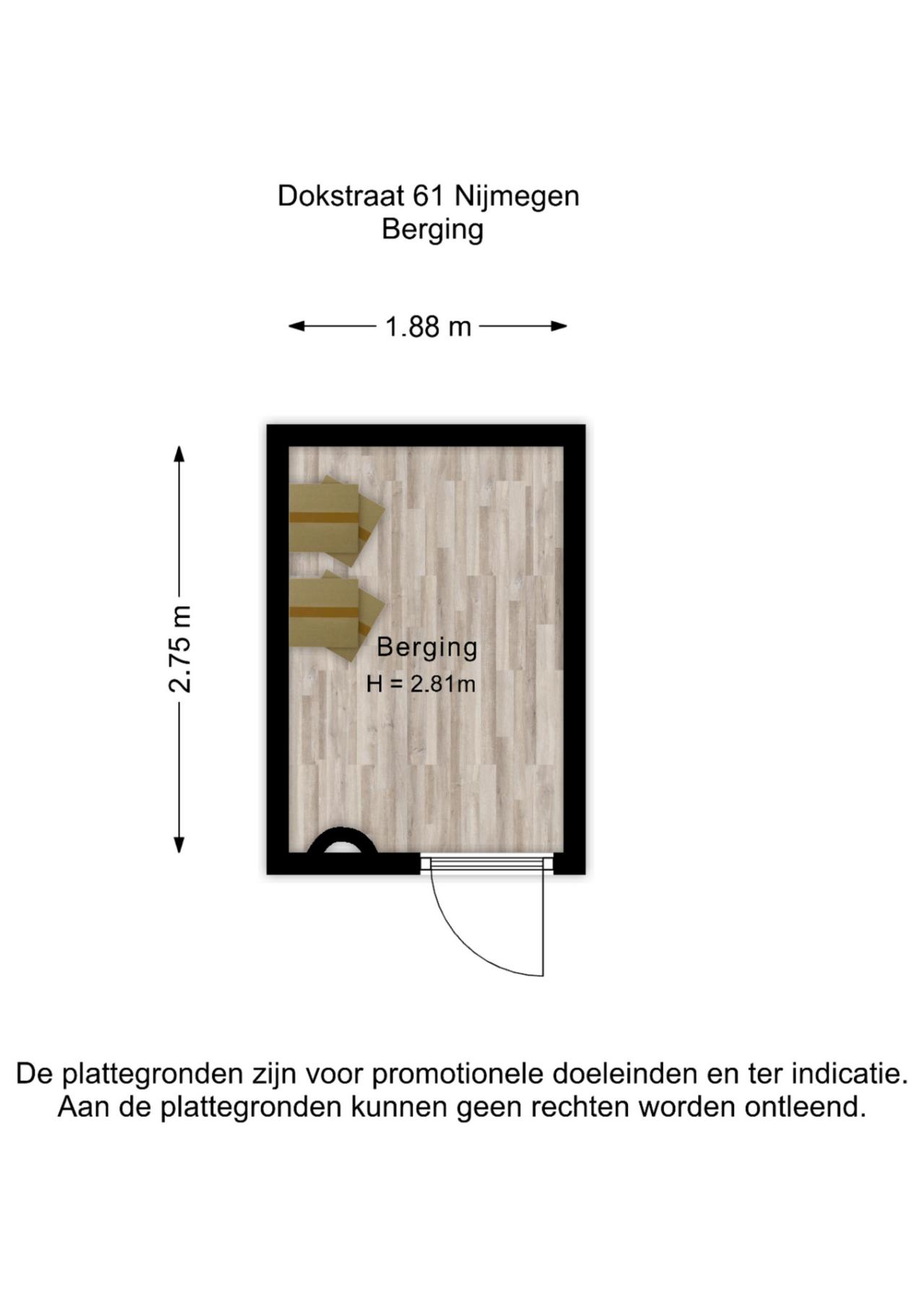 Dokstraat 61, Nijmegen (6541 EZ)