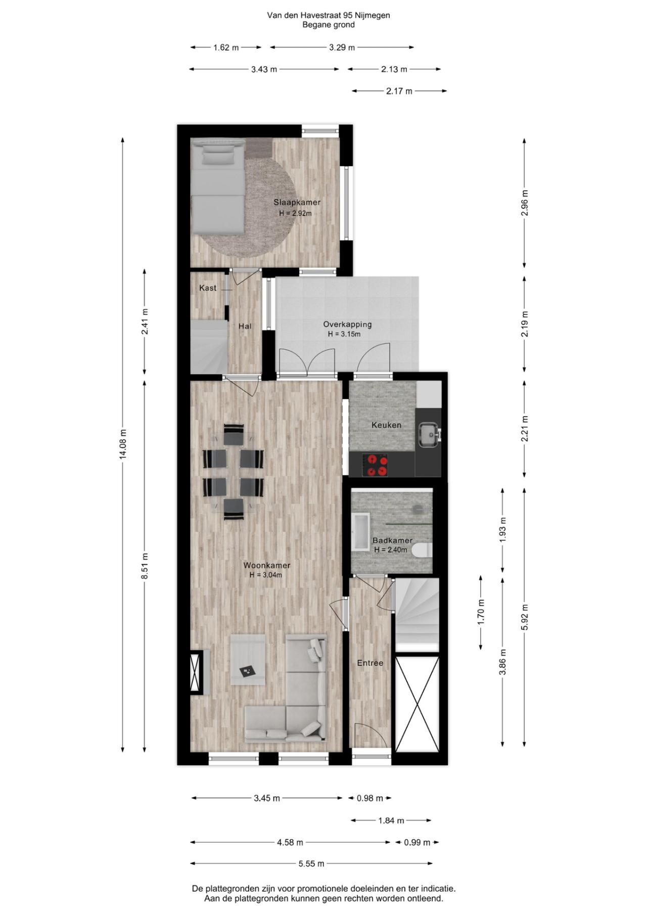 van den Havestraat 95, Nijmegen (6521 JR)