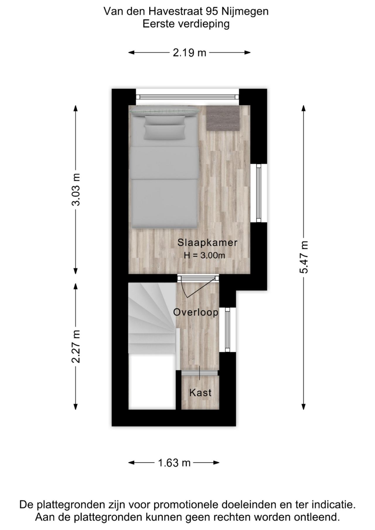 van den Havestraat 95, Nijmegen (6521 JR)