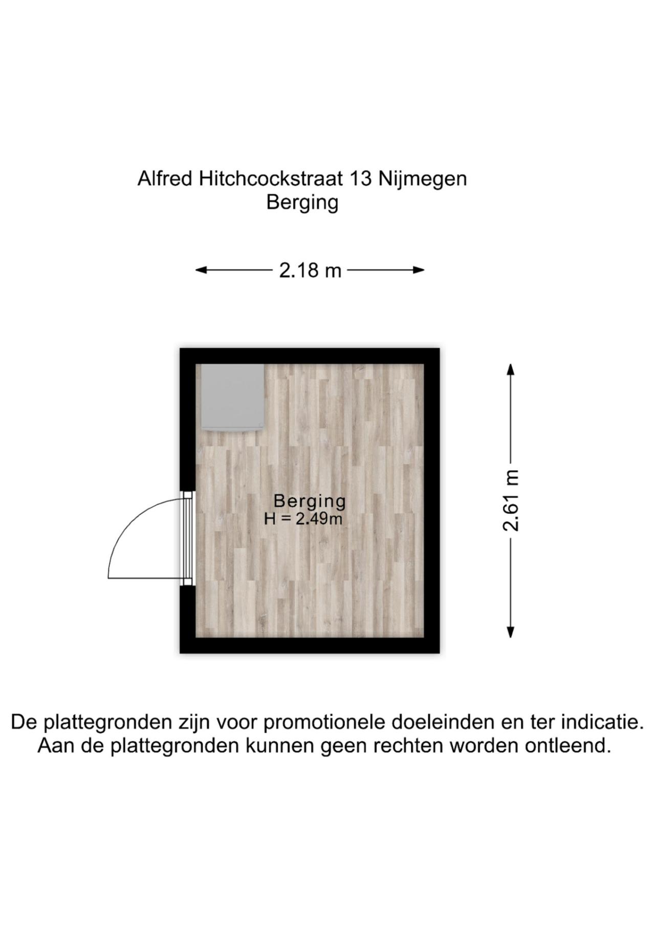 Alfred Hitchcockstraat 13, Nijmegen (6515 LB)