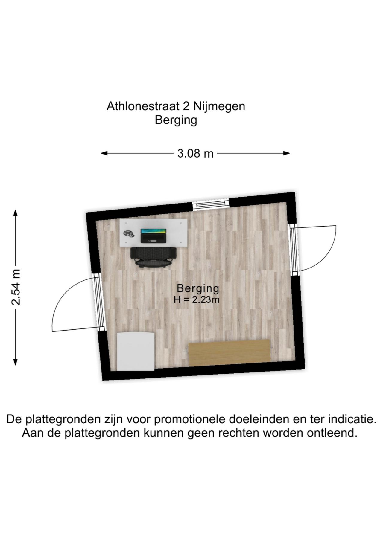 Athlonestraat 2, Nijmegen (6524 BH)