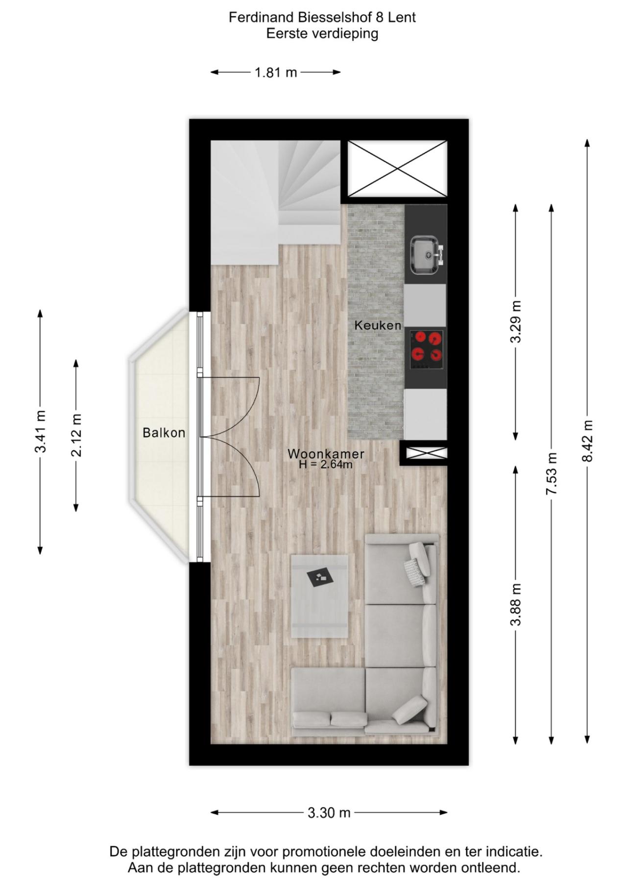 Ferdinand Biesselshof 8, Lent (6663 RG)