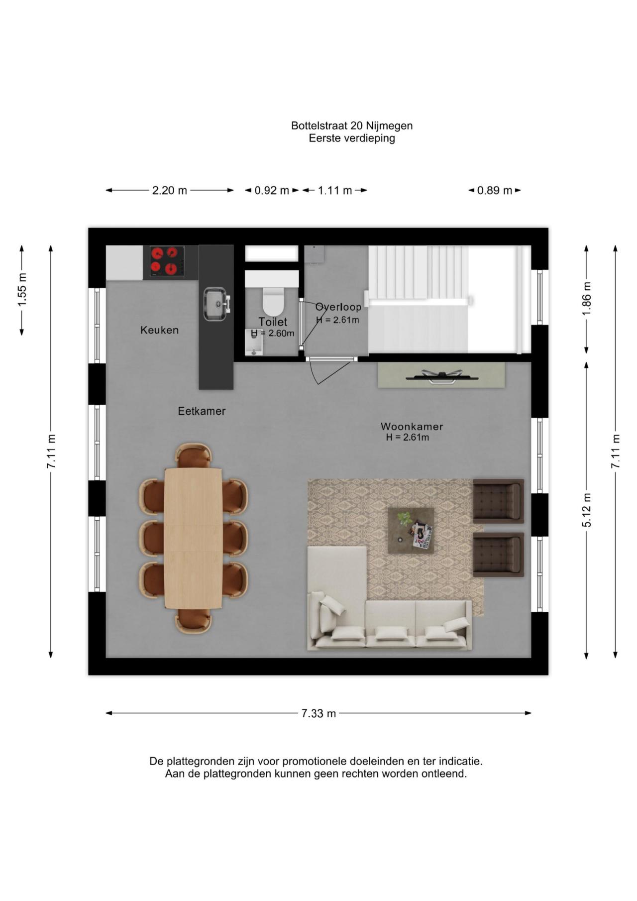 Bottelstraat 20, Nijmegen (6511 XB)