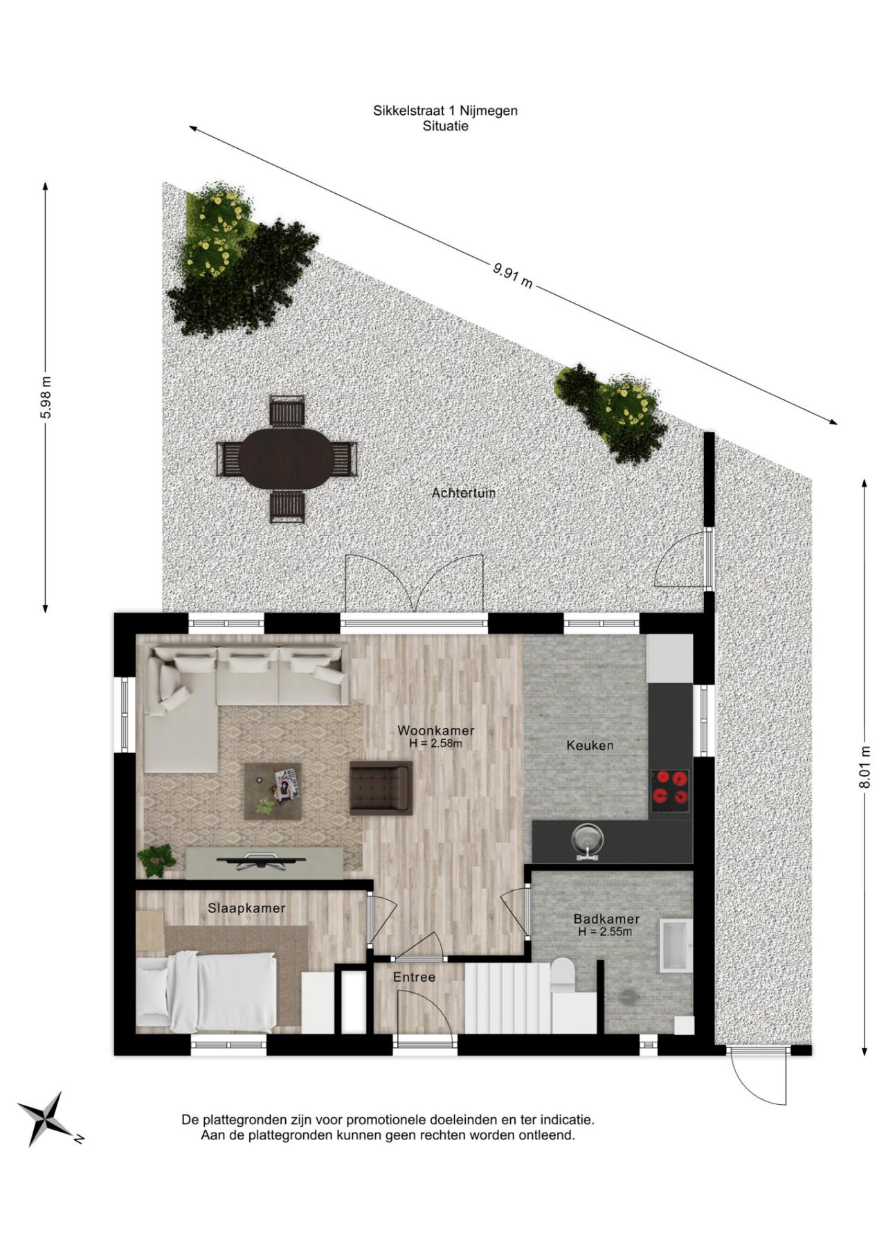 Sikkelstraat 1, Nijmegen (6532 VA)