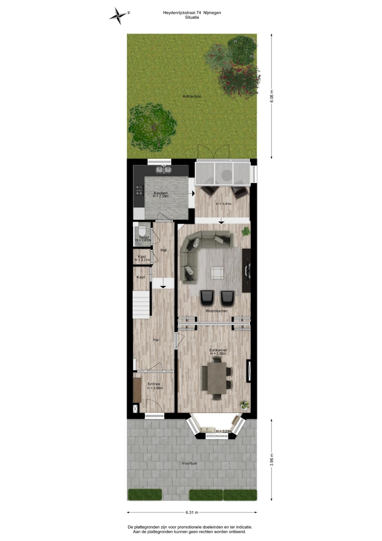 Heydenrijckstraat 74, Nijmegen (6521 LR)