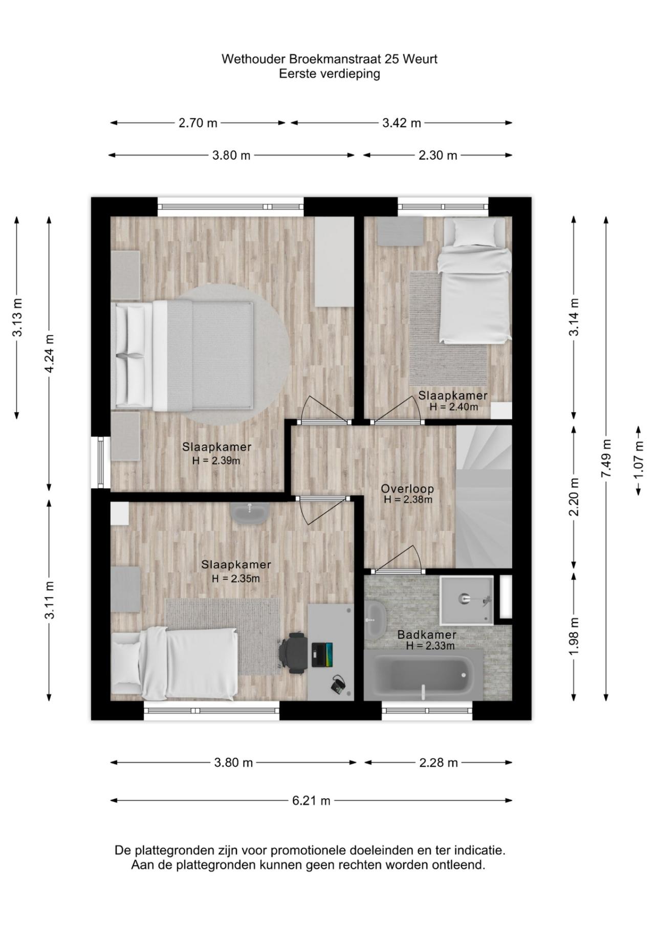 Wethouder Broekmanstraat 25, Weurt (6551 BB)