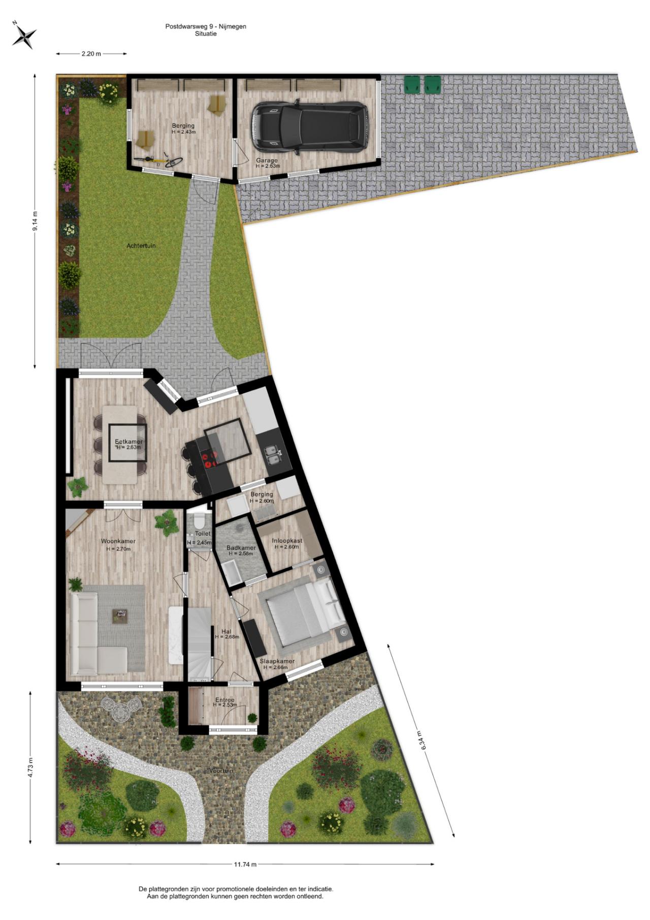 Postdwarsweg 9, Nijmegen (6523 GC)