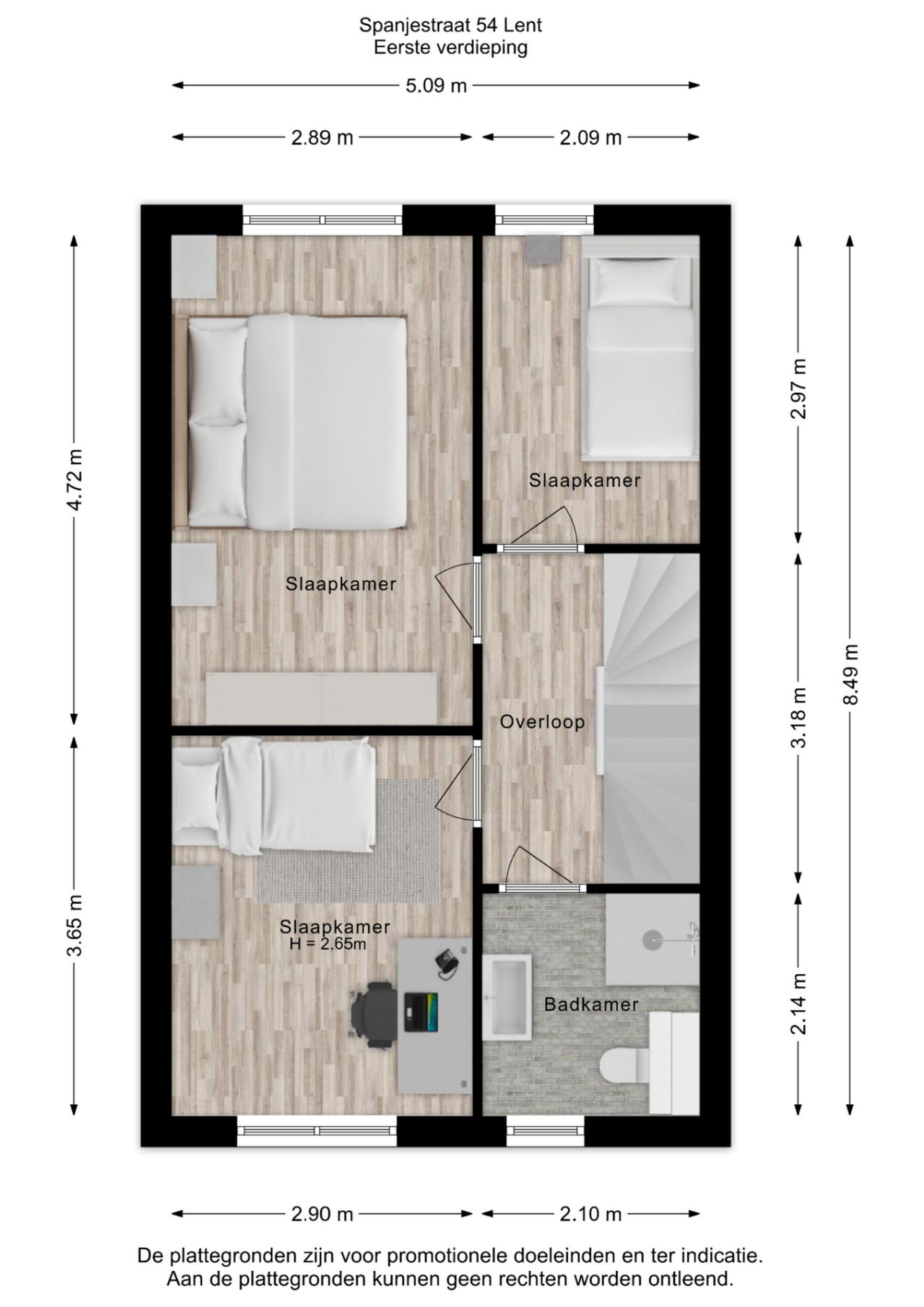 Spanjestraat 54, Lent (6663 NP)