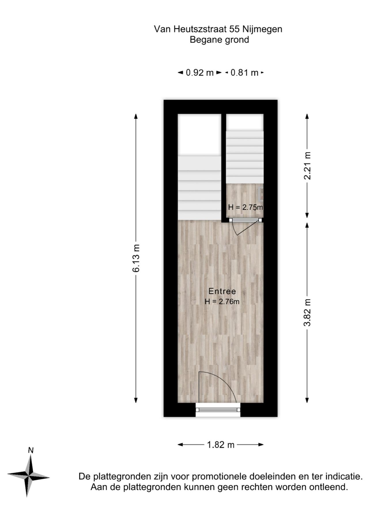 van Heutszstraat 55, Nijmegen (6521 CT)