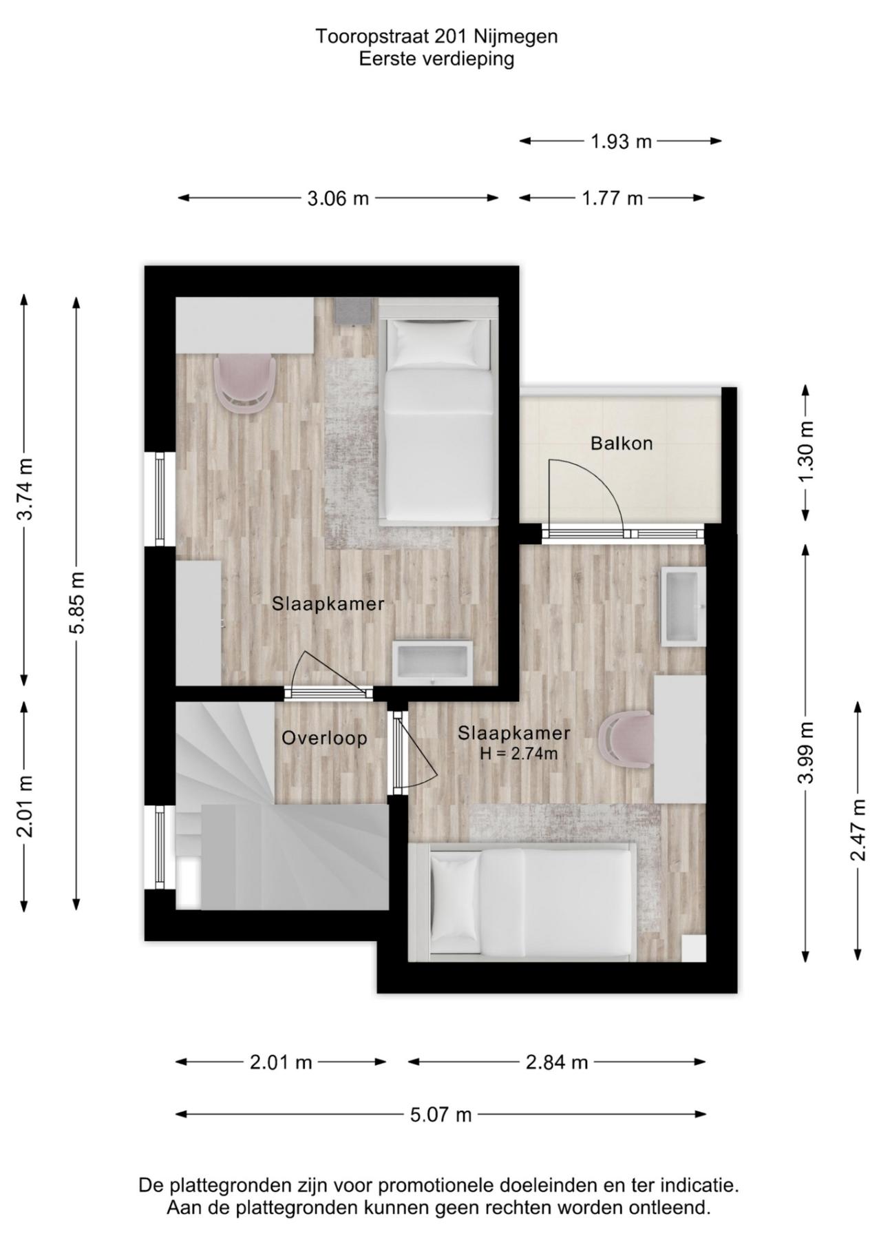 Tooropstraat 201, Nijmegen (6521 NN)