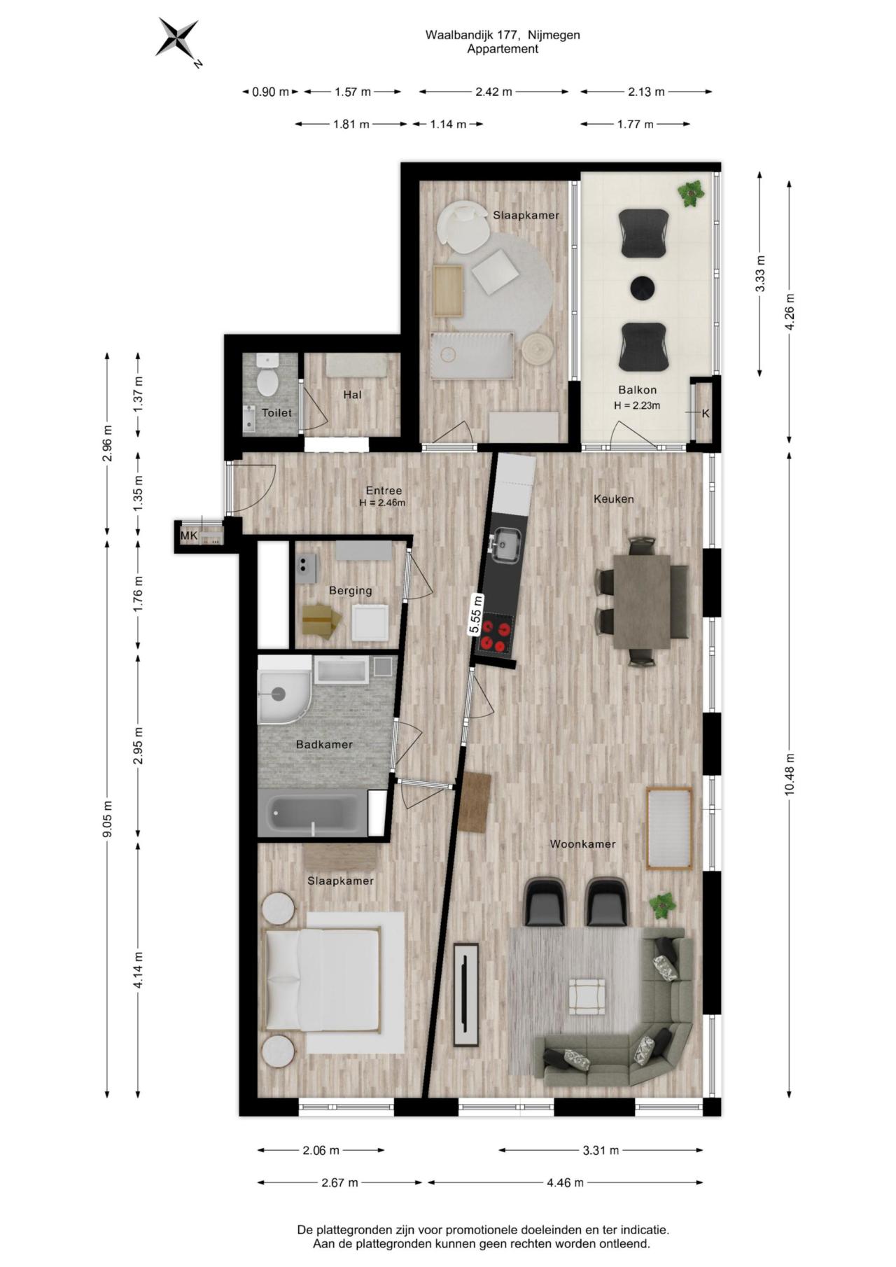 Waalbandijk 177, Nijmegen (6541 AA)
