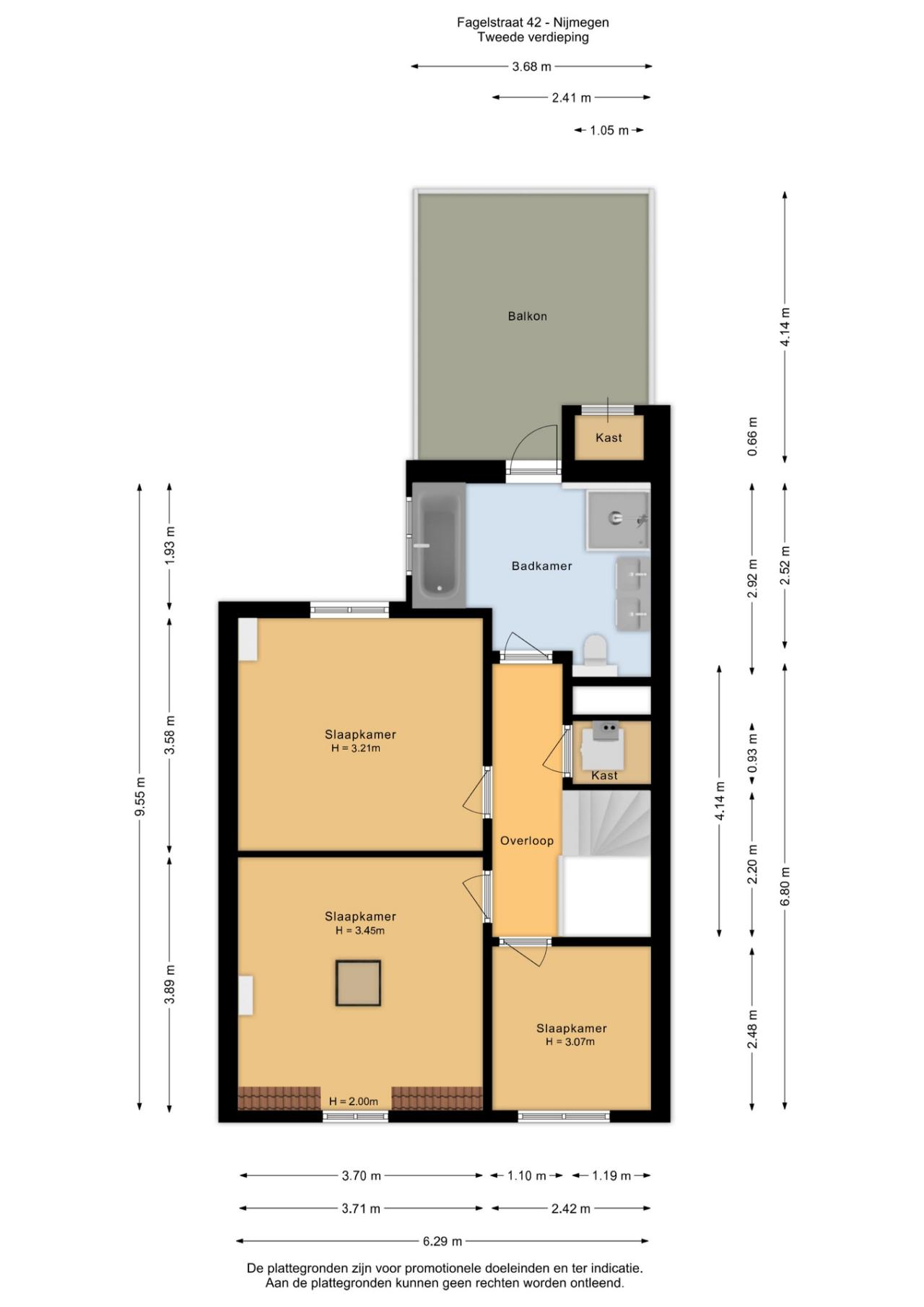 Fagelstraat 42, Nijmegen (6524 CG)