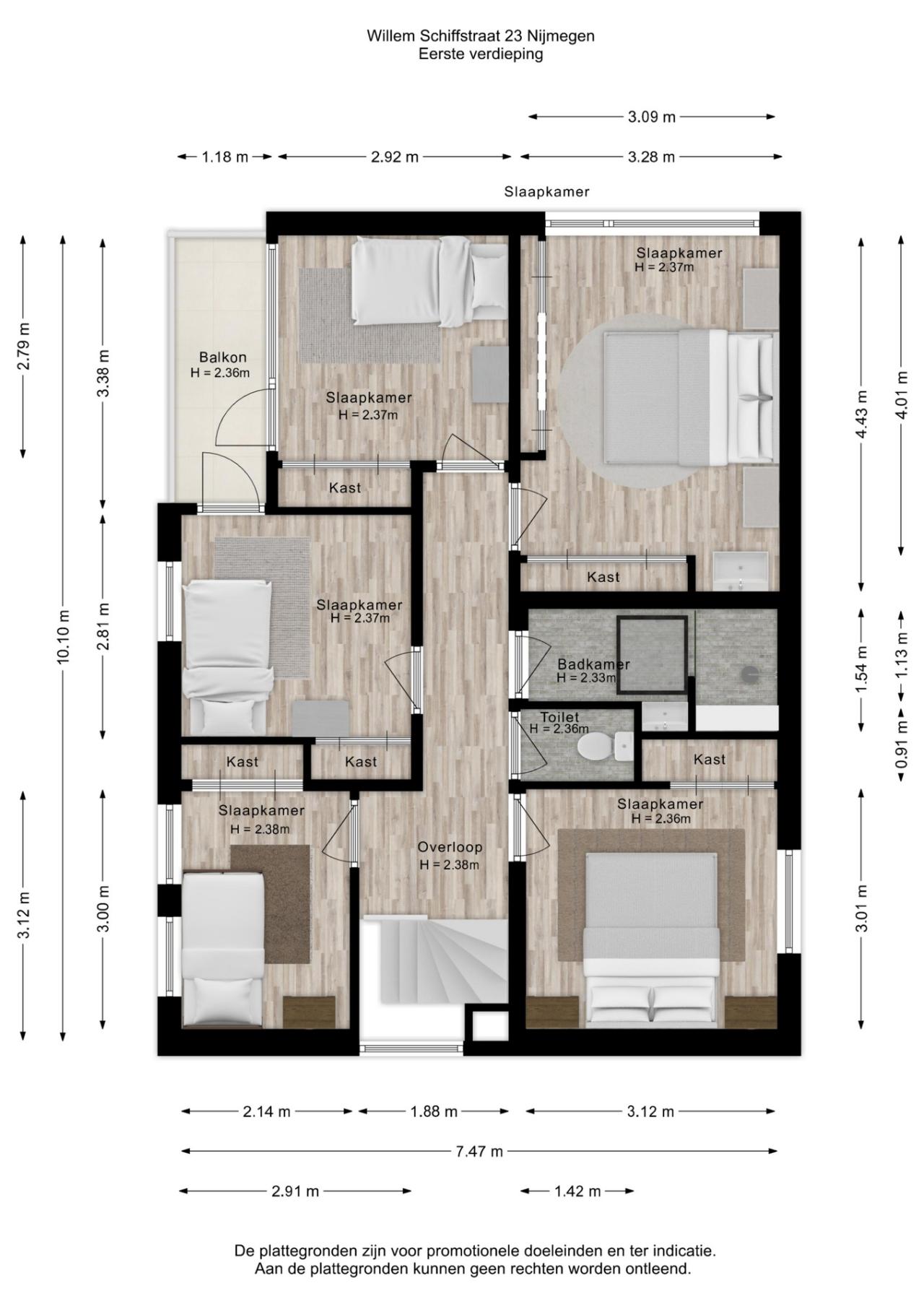 Willem Schiffstraat 23, Nijmegen (6525 BR)