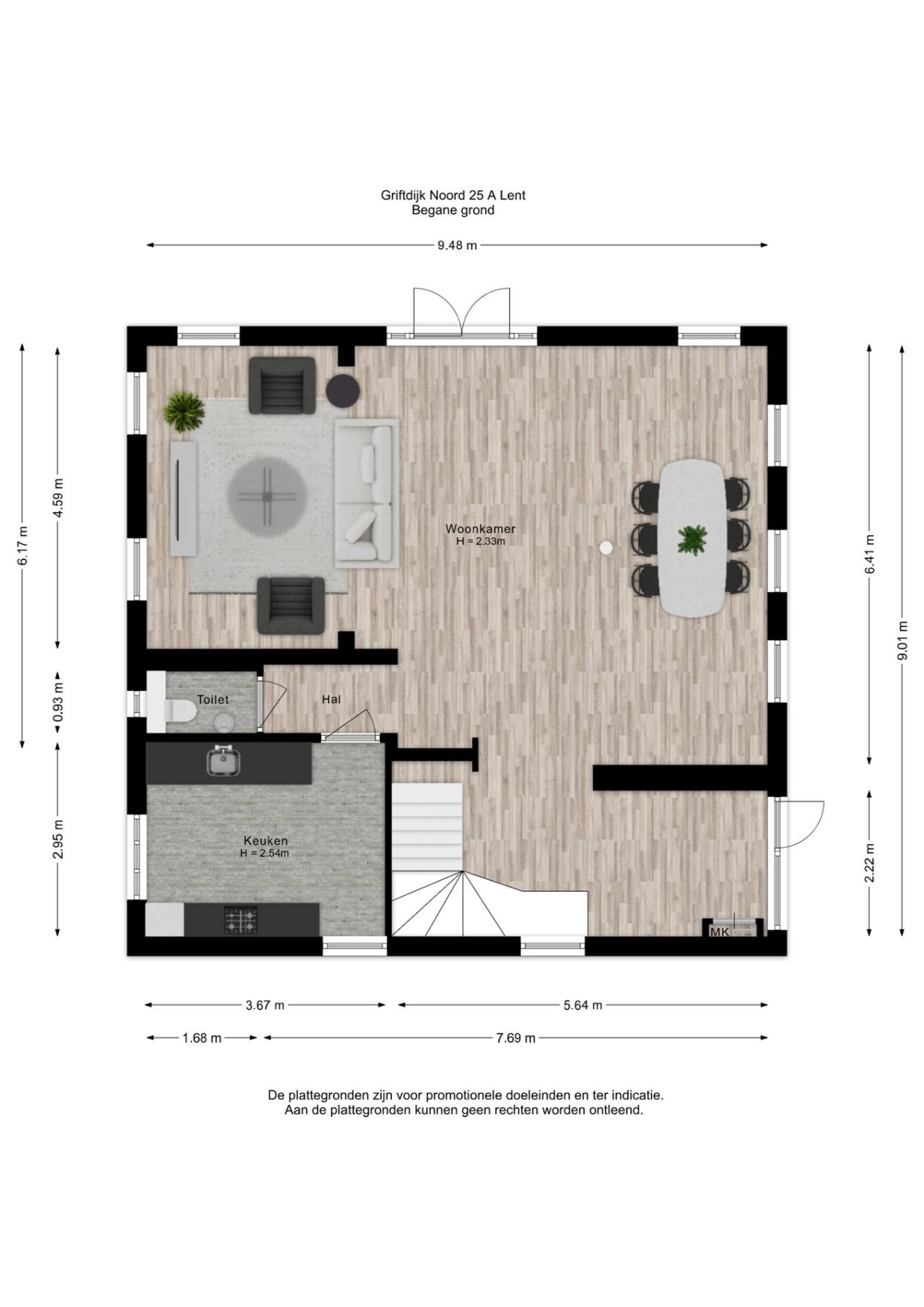 Griftdijk Noord 25A, Lent (6663 AA)