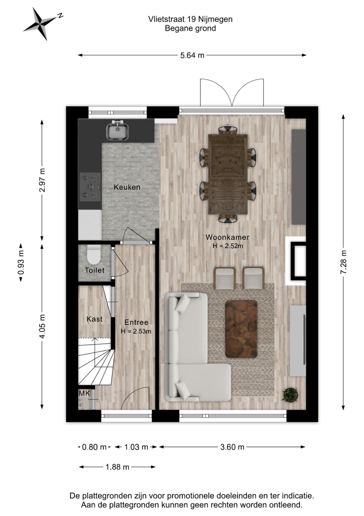 Vlietstraat 19, Nijmegen (6542 SK)