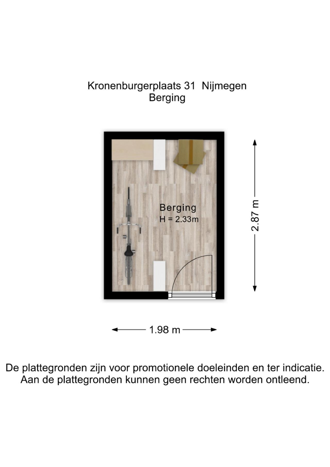 Kronenburgerplaats 31, Nijmegen (6511 AW)