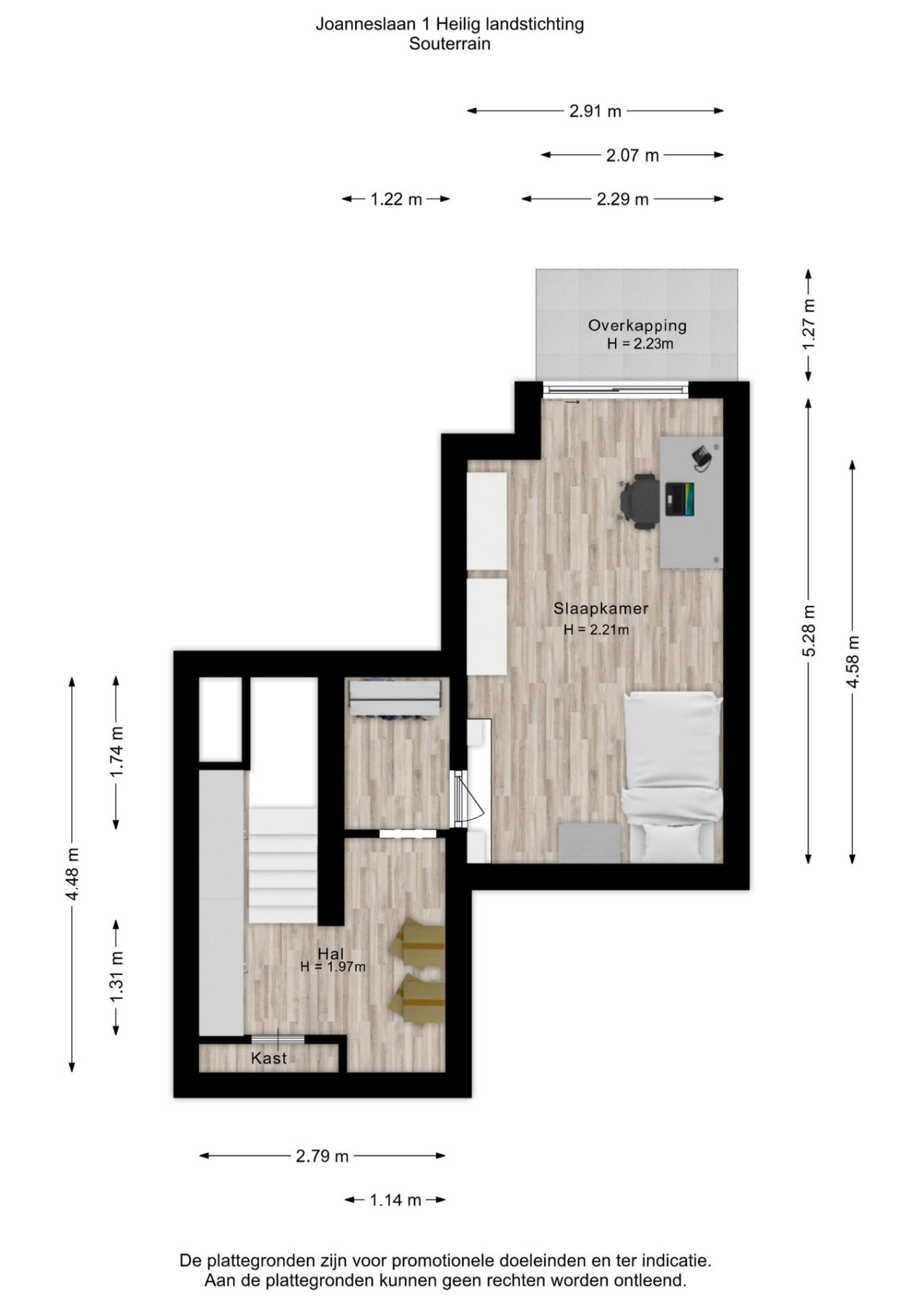 Joanneslaan 1, Heilig Landstichting (6564 AE)