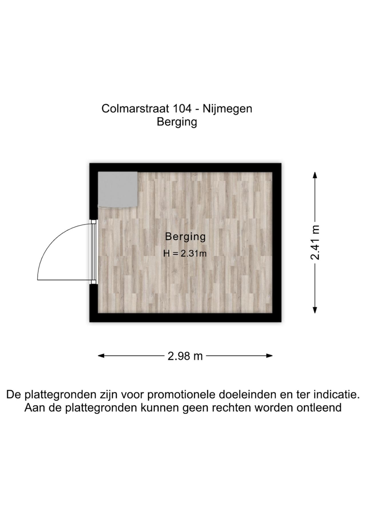 Colmarstraat 104, Nijmegen (6515 BG)