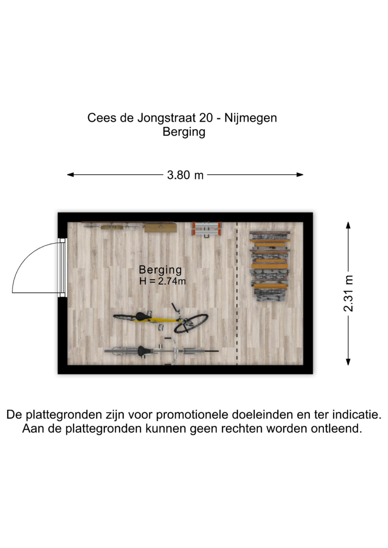 Cees de Jongstraat 20, Nijmegen (6523 RG)