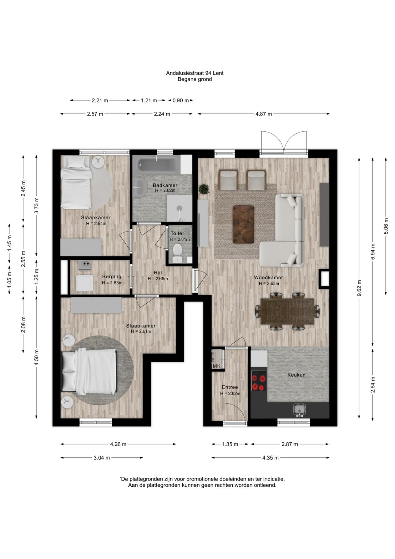 Andalusiëstraat 94, Lent (6663 NA)