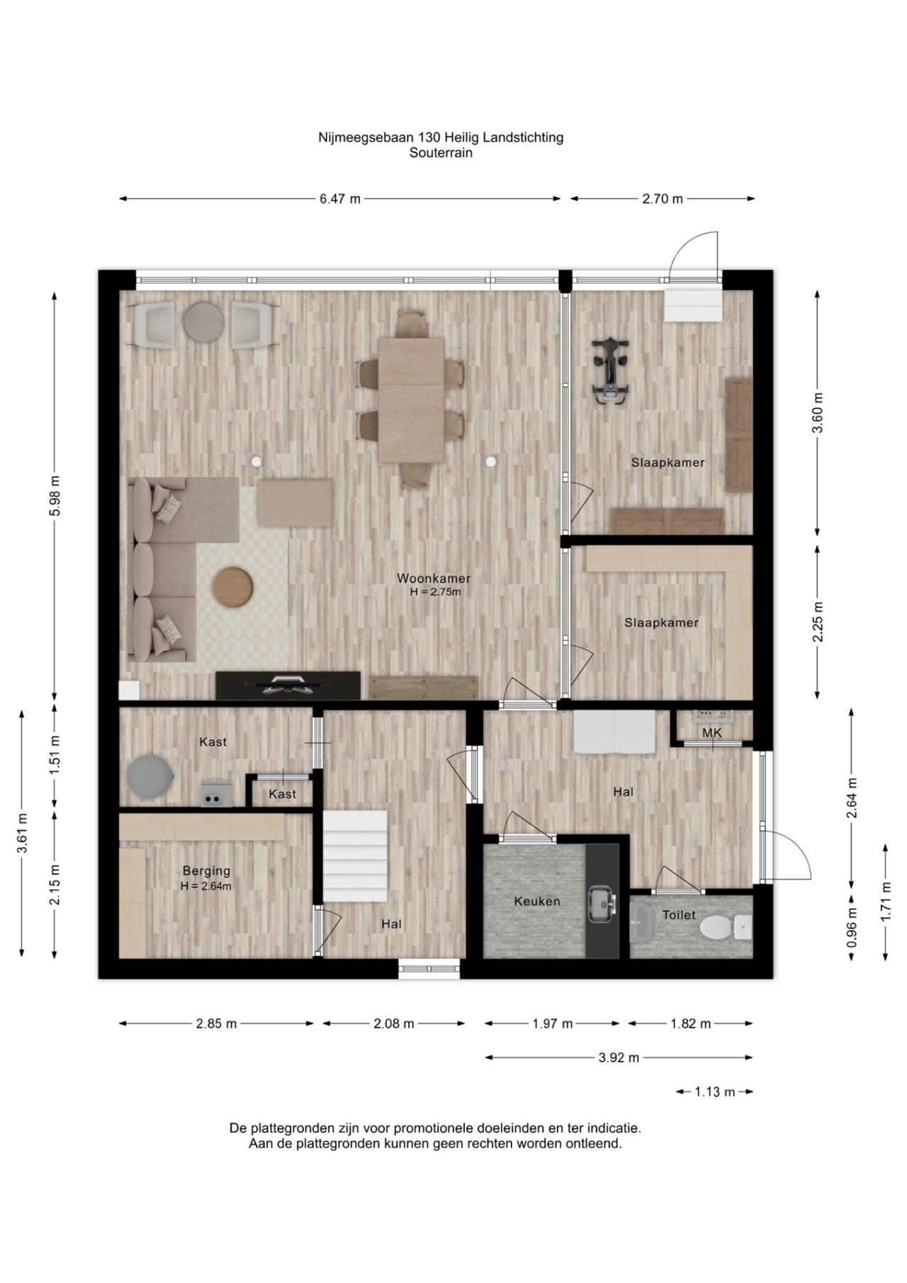 Nijmeegsebaan 130, Heilig Landstichting (6564 CL)