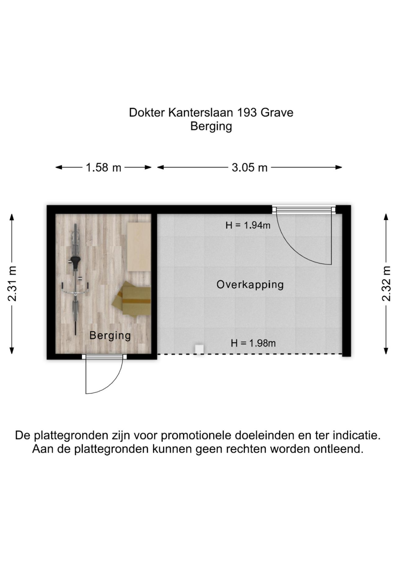 Dokter Kanterslaan 193, Grave (5361 NE)