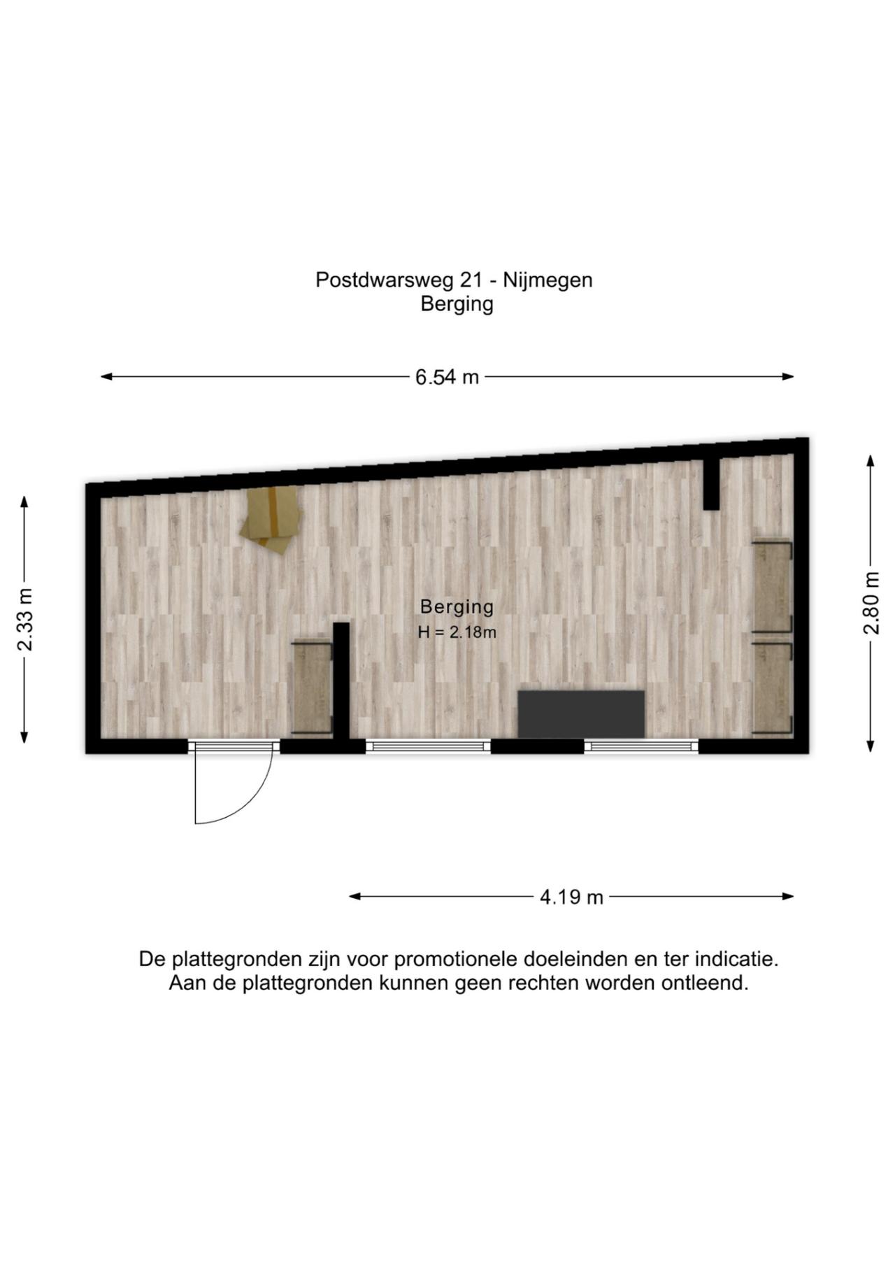 Postdwarsweg 21, Nijmegen (6523 GC)