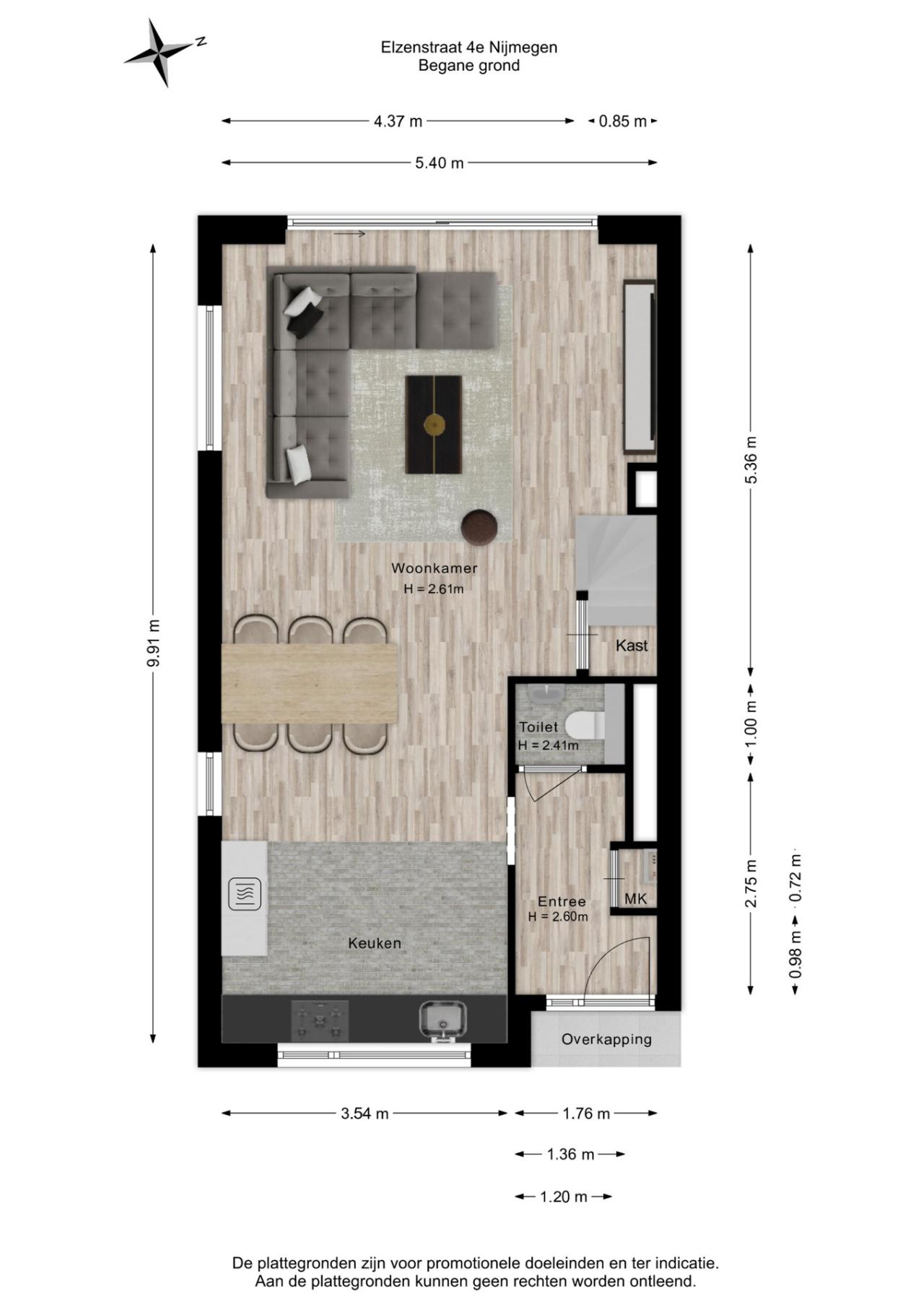 Elzenstraat 4E, Nijmegen (6523 EV)