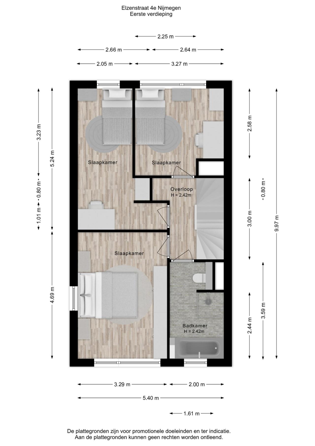 Elzenstraat 4E, Nijmegen (6523 EV)