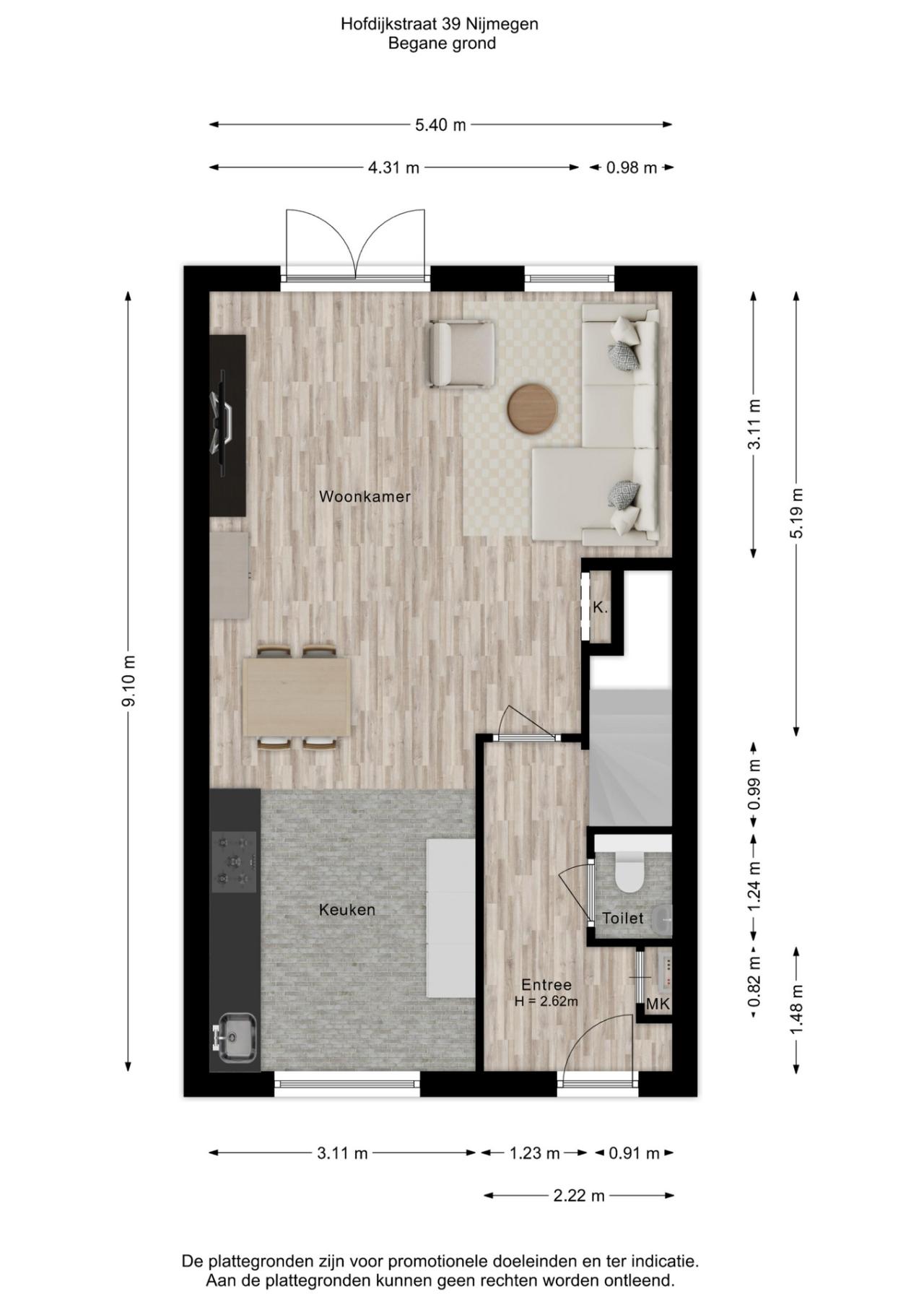 Hofdijkstraat 39, Nijmegen (6531 BS)